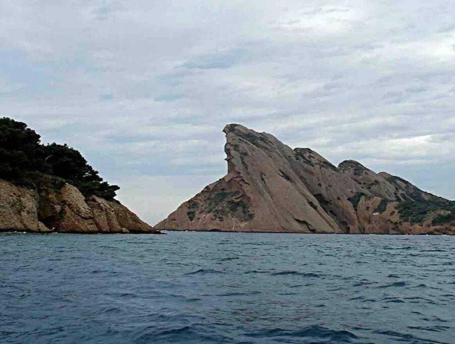 Studio Vue Mer Terrasse La Ciotat Dış mekan fotoğraf
