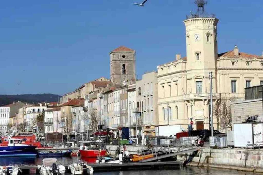 Studio Vue Mer Terrasse La Ciotat Dış mekan fotoğraf